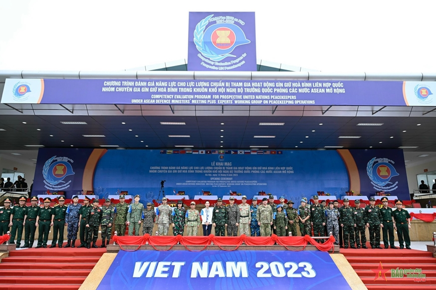 Khai mạc Chương trình đánh giá năng lực tham gia gìn giữ hòa bình trong khuôn khổ ADMM+